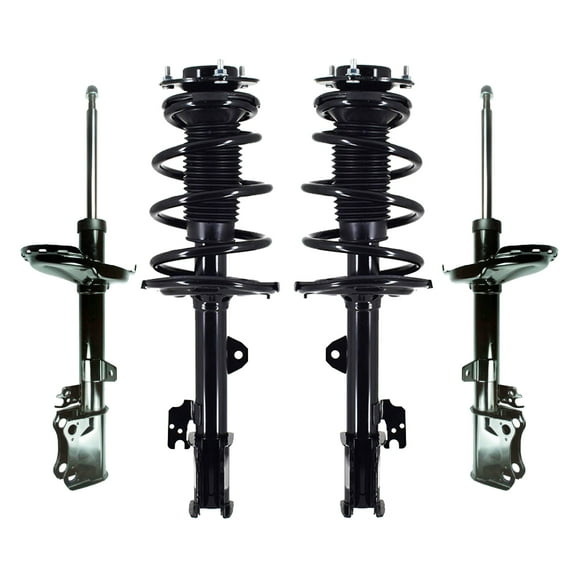 Set of 4 Front Quick Complete Strut-Coil Spring-Rear Strut For 2009-2012 Toyota Venza FWD