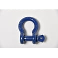 thumbnail image 5 of 5/8" Lift Tow Bow Shackle D-Ring w 3/4" Screw Pin WLL 7000 lbs 3.25T Multi-Color - SHACKLE: Black PIN: Blue - 8, 5 of 6