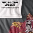 thumbnail image 4 of Harry Potter Gryffindor Rough Crest Officially Licensed Silky Touch Super Soft Throw Blanket 50' x 60', 4 of 6