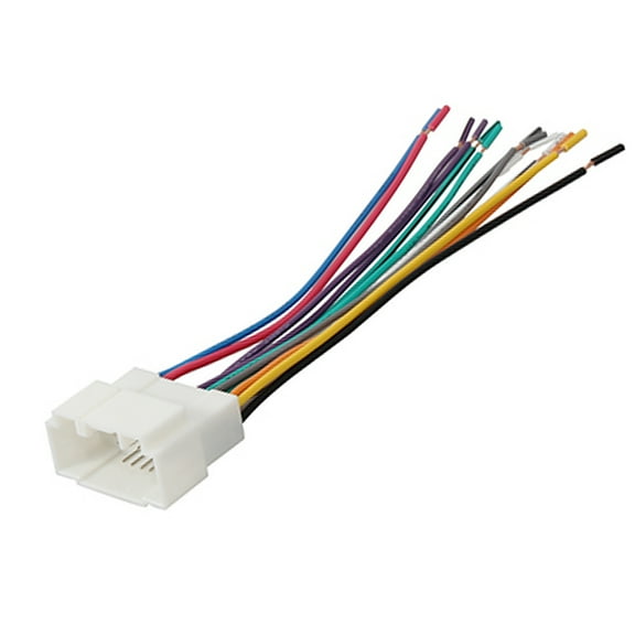 RED WOLF Radio Headunit Wiring Harness For 1998-2002 Honda Accord 1999-2005 Honda Civic 1999-2006 Honda CRV