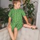 thumbnail image 4 of Balery Cactus Conjunto de Pijama Infantil de Manga Corta con Estampado – Ropa de Dormir de Algodón Suave-Large, 4 of 6