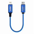 thumbnail image 1 of ISOFT IS-003B Data Transmission Cord Lightning to Micro-USB Data Copy Cable, 1 of 5