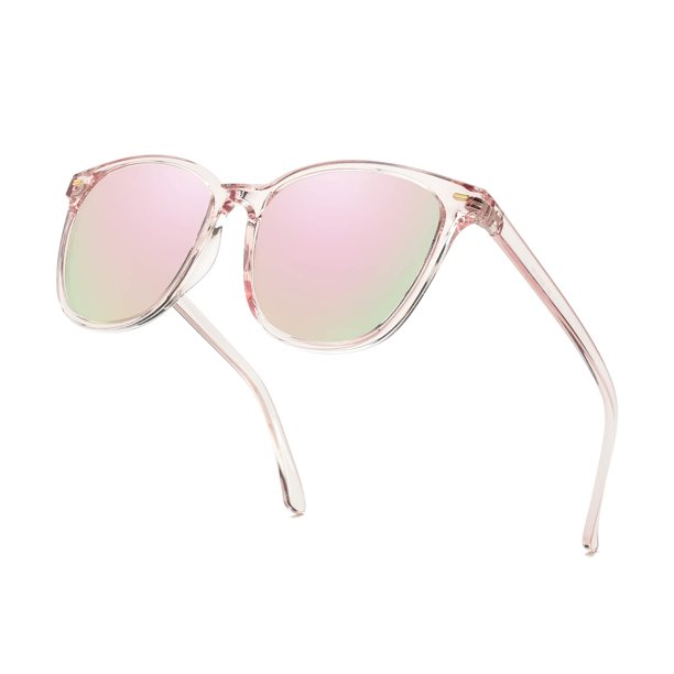 Gafas de sol Myiaur polarizadas cuadradas con espejo para mujer