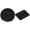 thumbnail image 1 of 1 Pcs Acoustic Guitar Sound Hole Cover Block Plug Screeching Halt & 1 Pcs Ballads Acoustic Classical Guitar Mute Pad, 1 of 7