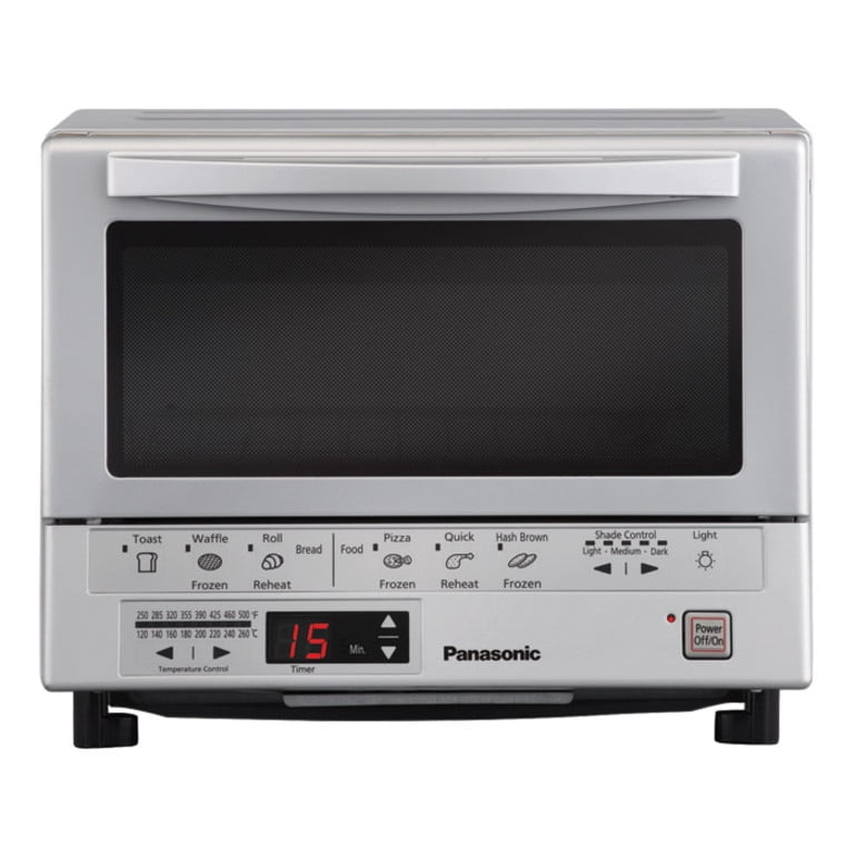 Panasonic, FlashXpress Toaster Oven, NB-G110P, Silver - Walmart.com
