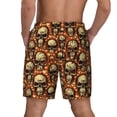 thumbnail image 4 of Uemuo Skulls And Hearts Pattern Mens Swim Trunks Quick Dry Board Shorts with Mesh Lining, Stretch Beach Shorts Quick Dry No-Chafing Board Shorts-XX-Large, 4 of 9