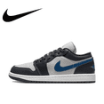 thumbnail image 3 of Zapatillas de baloncesto Nike Original Air Jordan 1 Low Retro para hombre y mujer, cómodas y antideslizantes, en colores blanco y marrón, 3 of 5
