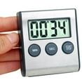 thumbnail image 3 of Mini reloj despertador digital para electrodomésticos de cocina Temporizador Temporizador de cuenta regresiva de 24 horas para cocinar, estudiar, deportes, reuniones, estacionar, medicamentos Xemadio LL-0720, 3 of 7
