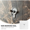 thumbnail image 4 of No-Drill Screw Stickers, Drill Free Adhesive Hooks, Upgraded Reusable Self Adhesive Nails Wall Mount Non-Trace Screw Hook Stickers, Picture Hangers Without Nails for Wall Mount, 4 of 7