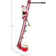 thumbnail image 3 of Morris Costumes VA1018 Climbing Plush Santa Decor, 3 of 4