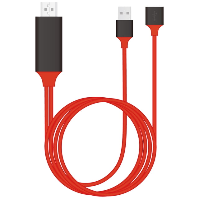 Compatible Con El Adaptador DisplayPort 4K Cable DP () Rojo