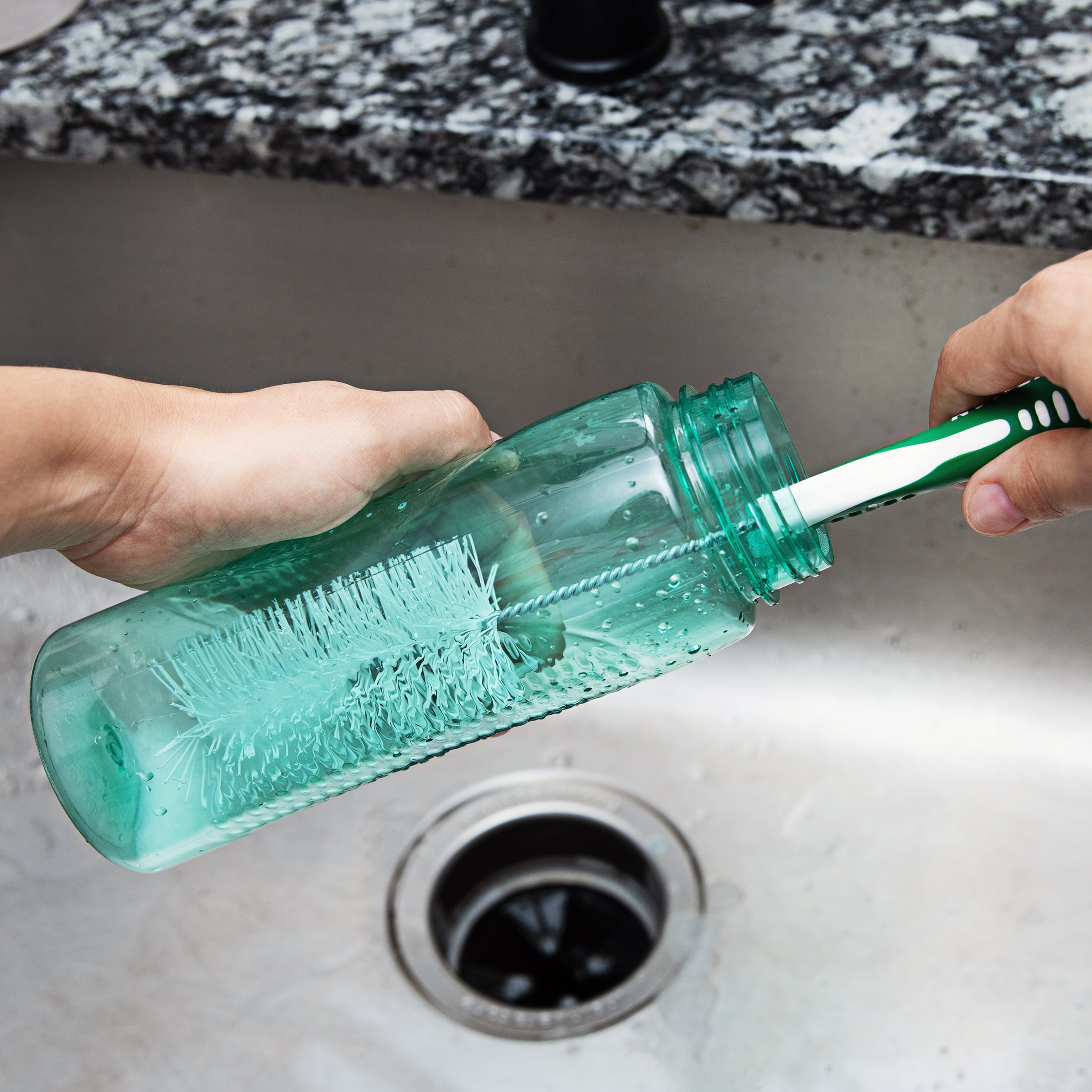 Libman 11.13 In. 95% Recycled PET Water Bottles Bristle Polypropylene  Plastic Scrub Brush - Town Hardware & General Store