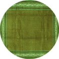 thumbnail image 1 of Ahgly Company Indoor Round Persian Green Traditional Area Rugs, 6' Round, 1 of 1