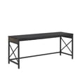 thumbnail image 1 of Sauder Foundry Road™ Table Desk, Carbon Oak, 428157, 1 of 8