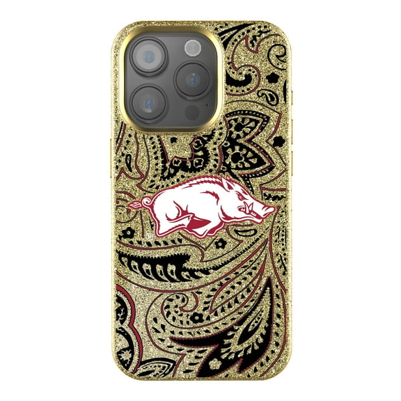 Keyscaper Arkansas Razorbacks Paisley Bling iPhone Case