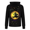 thumbnail image 6 of Elvqul Shirts for Men Halloween Pullover Hooded Big and Tall Halloween with Mask Mens Shirts Long Sleeve, 6 of 6