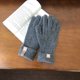 thumbnail image 1 of Guantes de lana de invierno de color sólido con cinco dedos para pantalla táctil, guantes de lana para ciclismo para mujer, 1 of 6