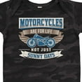 thumbnail image 4 of Inktastic Motorcycles Are for Life Biker Boys or Girls Baby Bodysuit, 4 of 5