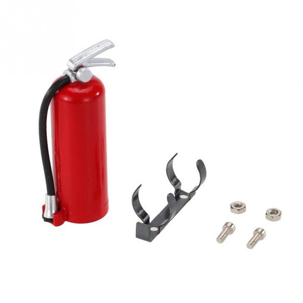 RC Fire Extinguisher Decoration Tool for 1/10 Axial SCX10 D90 Jeep Wrangler Car