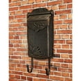 thumbnail image 3 of Floral Vertical Mailbox SVF-1001-BLK Floral Vertical Mailbox-Black, 3 of 3