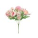 thumbnail image 2 of Ramo de rosas artificiales | Arreglo floral artificial | Flores artificiales decorativas para el hogar | Vegetación de plástico para centro de mesa de boda, repisa de chimenea, mesa o jarrón, 2 of 6