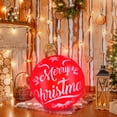 thumbnail image 4 of Dreisshy Christmas Tree Balls Ornaments for Christmas Tree, Shatterproof Christmas Tree Decorations Hanging Ball for Holiday Wedding Party Christmas Decorations, B, 4 of 6