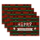 thumbnail image 1 of Árbol de Navidad Muñeco de nieve Papá Noel Reno Manteles individuales lavables resistentes al calor Centros de mesa de cocina, 1 of 5