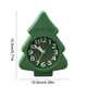 thumbnail image 3 of Reloj de Navidad para árbol y despertador | Mecanismo de cuarzo silencioso | Decoración navideña compacta para el hogar, la oficina, el escritorio, la mesita de noche o el coche., 3 of 6