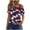 Navy, variant on Youyipin Womens Tops Criss-Cross One Shoulder Tops Sexy Cold Shoulder Shirts Short Sleeve T-Shirts Vacation Loose Casual Tees Summer Tops For Women