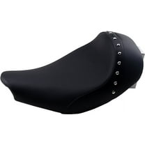 Saddlemen Renegade Solo Chrome Studded Black Motorcycle Seat (I14-07-001)