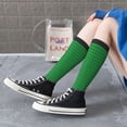thumbnail image 5 of Yiaed Green St. Patrick’s day Print Great elasticity Adult Stockings Sports socks for Men and Women, 5 of 6