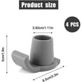 thumbnail image 5 of Walker Ski Glides 1 1/8 Inch Tubes, Pack of 4 Heavy Duty Replacement Walker Feet, Durable Glide Ski for Stability, 5 of 5
