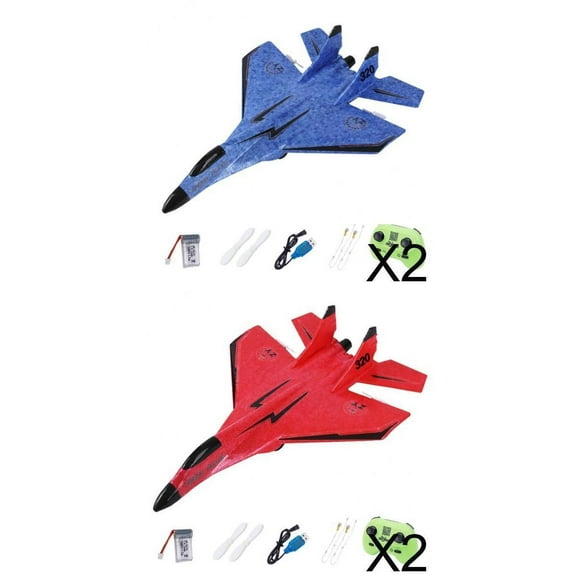 2x  Airafts 2 Channel Night Light Fixed-Wing Glider