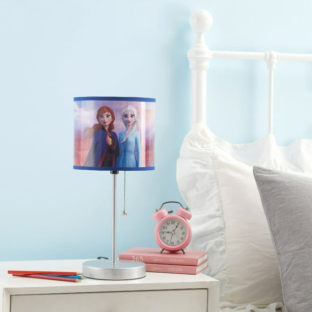 Disney Frozen 2 Kids Stick Lamp- Anna and Elsa
