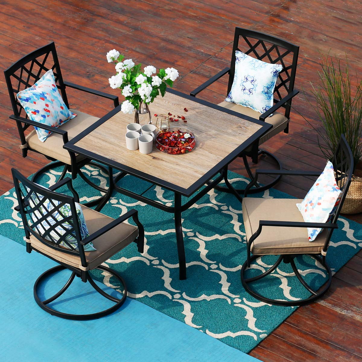 Outdoor Patio Table And Chairs Set