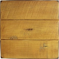 American Heartland 32744RYL Rustic Curve Corner Shutter TV Stand in Rustic Yellow