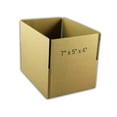 thumbnail image 2 of EcoSwift Brand Premium 7x5x4 Cardboard Box Mailing Packing Shipping Box Corrugated Carton 23 ECT, 7"x5"x4", Brown, 1-Box, 2 of 4