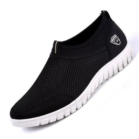 

38-48 Summer Style Mesh Flats For Men Loafer Casual High-End Very Comfortable Dad Shoes