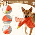 thumbnail image 6 of Squeaky Dog Toys Plush Dog Toy with Crinkle Paper Stuffed Durable Dog Chew Toys Pterodactyl for Small Middle and Large Dogs Pterodactyl (Pterodactyl), 6 of 6
