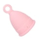 thumbnail image 3 of Copa menstrual de silicona para mujer, suave, elástica, reutilizable, herramienta para el cuidado corporal femenino, rosa, L, 3 of 14