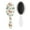 Horse & Fl, variant on Horse & Flower Print Paddle Hair Brush - Gentle Detangler with Round-Tip Bristles for Women & Kids, Anti-Frizz & No-Pull Design for All Hair Types