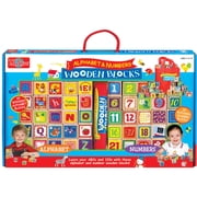 T.S. Shure Alphabet and Numbers Cutesie Wooden Blocks