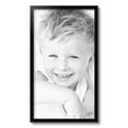 thumbnail image 2 of ArtToFrames 13x23 inch Satin Black Short Picture Frame, Black Wood Poster Frame (1416), 2 of 8