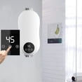 thumbnail image 3 of QUETO 5500W Mini Electric Water Heater with Shower Head and LED Indicator, 220V IPX4 Waterproof Fast Heating, Instant Constant Temperature Water Heater for Kitchen, Bathroom, 3 of 5