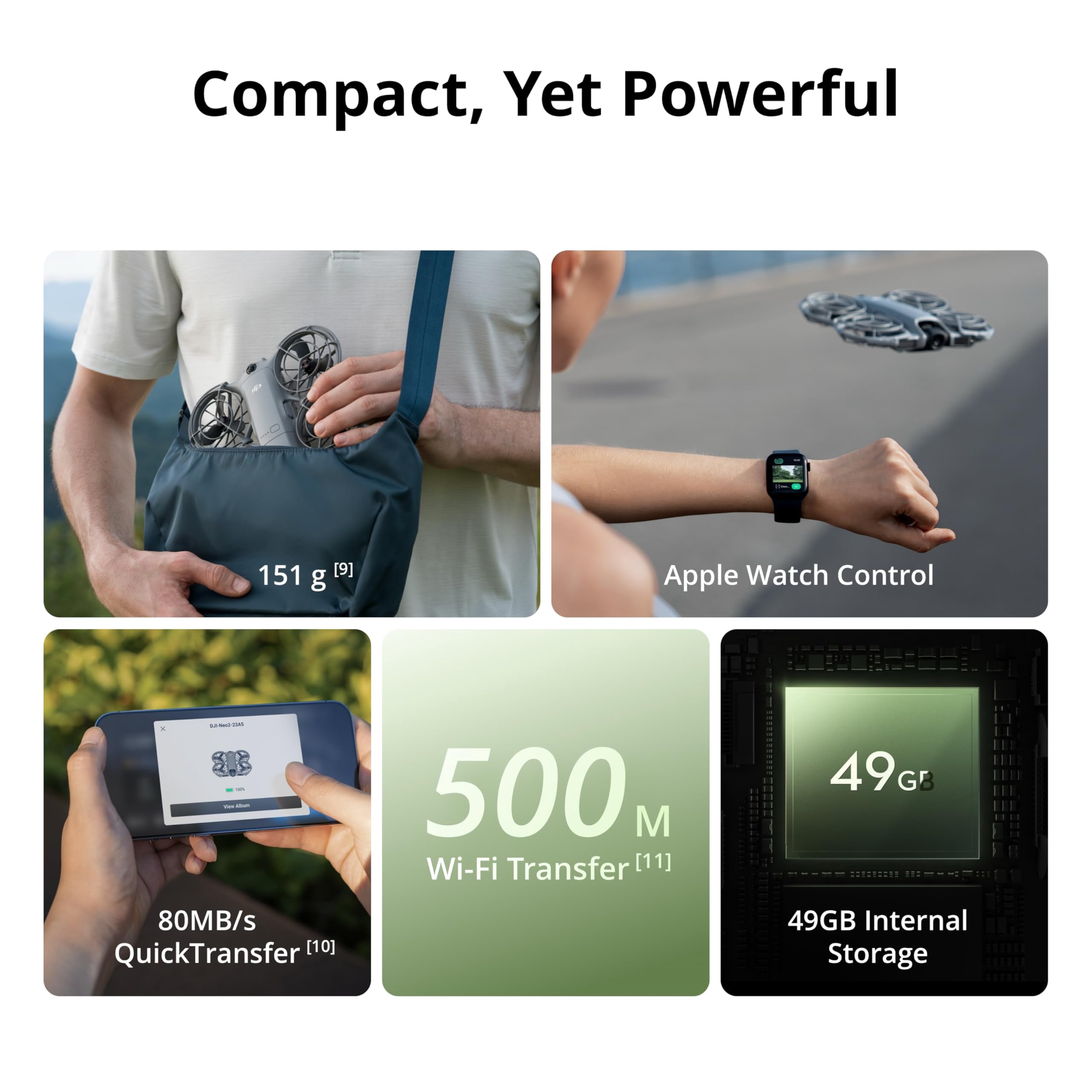 DJI Neo 2 Drone Fly More Combo 4K Camera