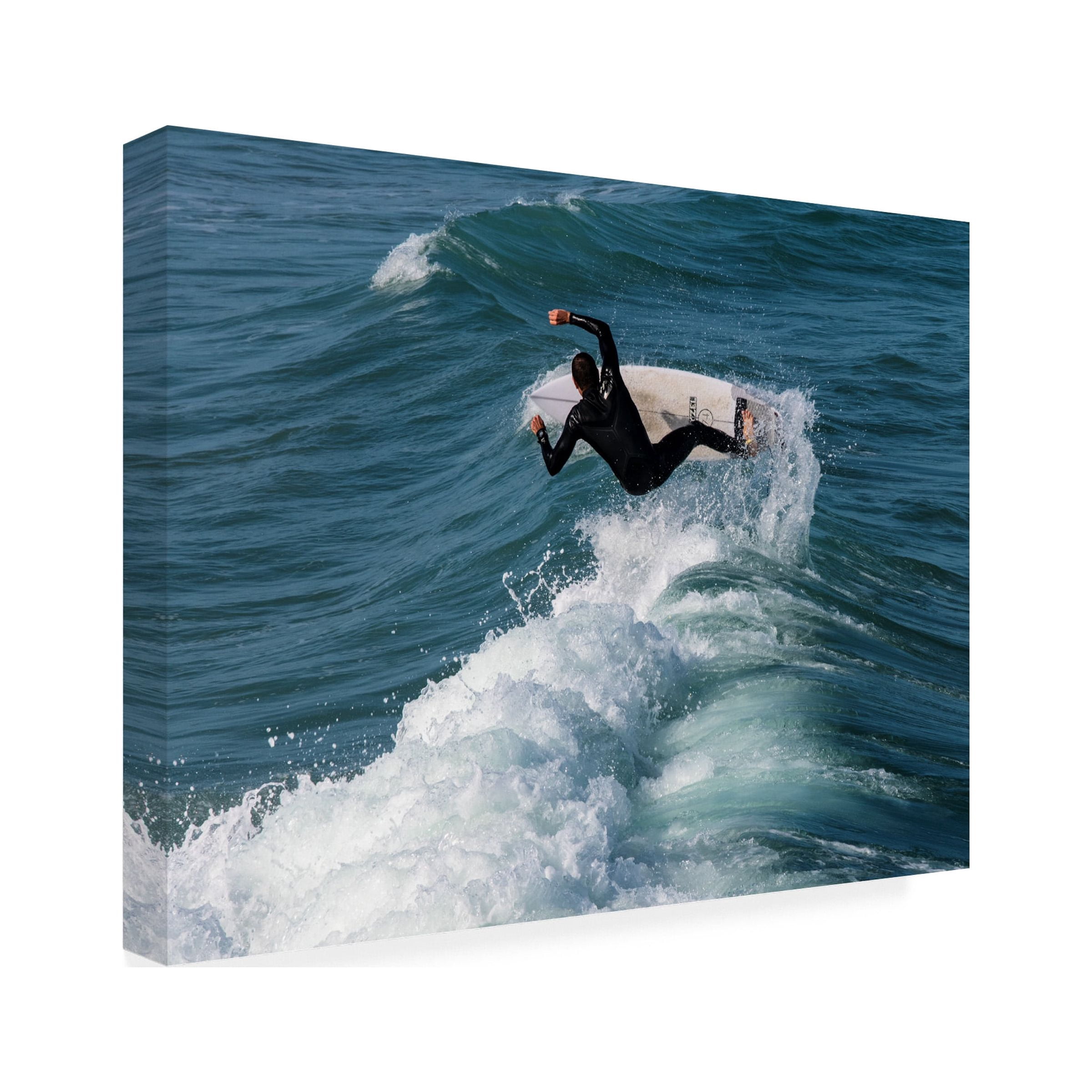 Robert Michaud 'Surfer 3' Canvas Art
