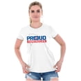 thumbnail image 3 of Proud Dominican DR Culture Ancestry Womens Slim Fit Graphic Tee Brisco Brands X, 3 of 5