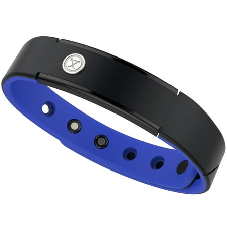 Guess Sport Bracelet - ProExl 15K Sports Magnetic Bracelet 100% Waterproof and Adjustable -Black Azul Blue