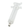 thumbnail image 2 of Jeringa de uso veterinario, inyector de alimentación Manual ajustable de acero plástico para granja ganadera, 50ml, 16,5 cm/6,5 pulgadas, 2 of 5