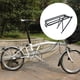 thumbnail image 4 of Sonducket Portaequipajes plegable para bicicleta, portaequipajes profesional reutilizable, soporte para bicicleta de ciclismo al aire libre, Ciclismo Negro, 4 of 6